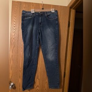 Mossimo Supply Co. Dark Blue Skinny Jeans